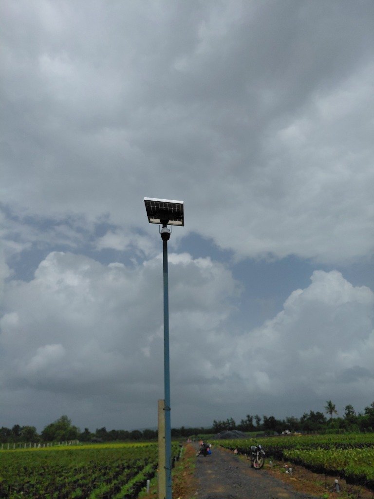Solar Powered Camera Installation Vandarvela Navsari