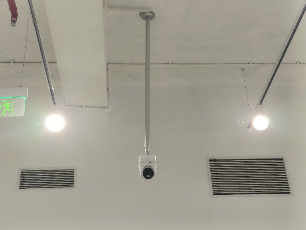 Tata Zudio Dome Camera with Exit Sign